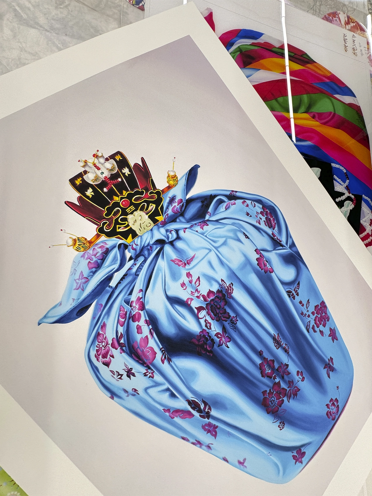 김시현 The Precious Message, 아트앤에디션 판화공방에서 작업중인 김시현 작가님 에디션 판화